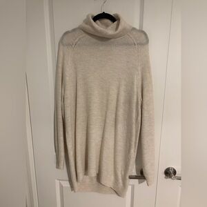 H&M Cream Cowl Neck Sweater